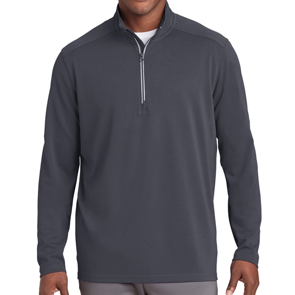 Textured 100% Polyester Shirt - Textured 100% Polyester Shirt - Image 4 of 6