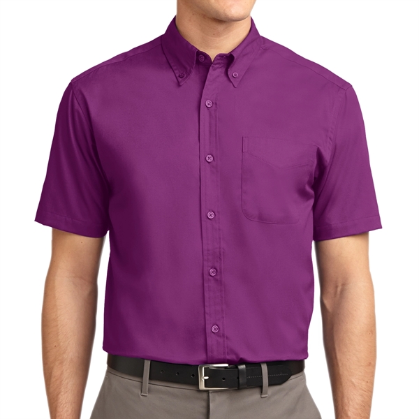 Ladies Short Sleeve Essential Polo Shirt - Ladies Short Sleeve Essential Polo Shirt - Image 4 of 36
