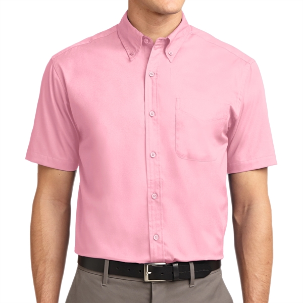 Ladies Short Sleeve Essential Polo Shirt - Ladies Short Sleeve Essential Polo Shirt - Image 8 of 36