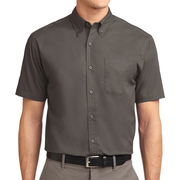 Ladies Short Sleeve Essential Polo Shirt - Ladies Short Sleeve Essential Polo Shirt - Image 11 of 36