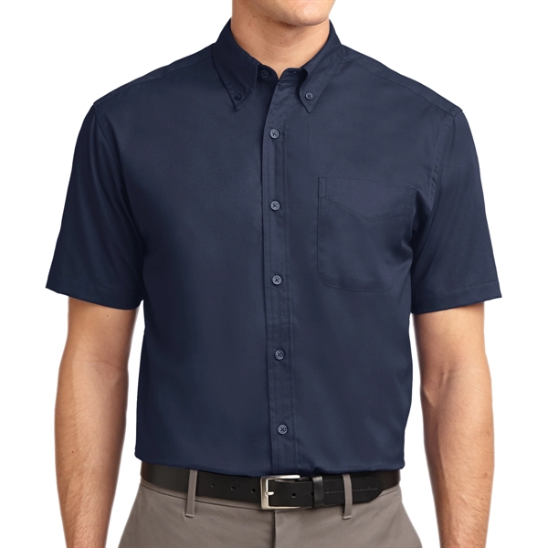 Ladies Short Sleeve Essential Polo Shirt - Ladies Short Sleeve Essential Polo Shirt - Image 13 of 36