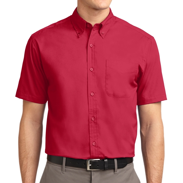 Ladies Short Sleeve Essential Polo Shirt - Ladies Short Sleeve Essential Polo Shirt - Image 14 of 36