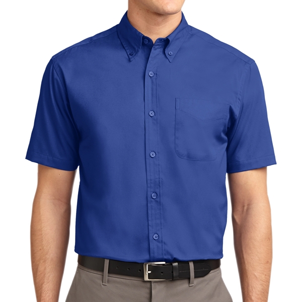 Ladies Short Sleeve Essential Polo Shirt - Ladies Short Sleeve Essential Polo Shirt - Image 16 of 36