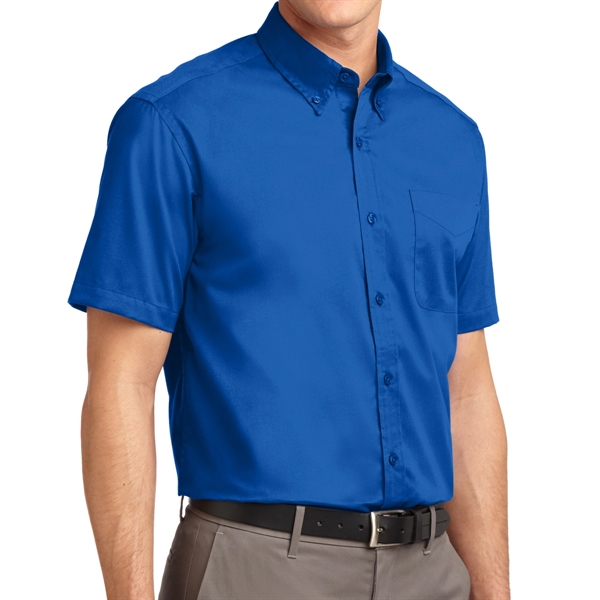 Ladies Short Sleeve Essential Polo Shirt - Ladies Short Sleeve Essential Polo Shirt - Image 19 of 36