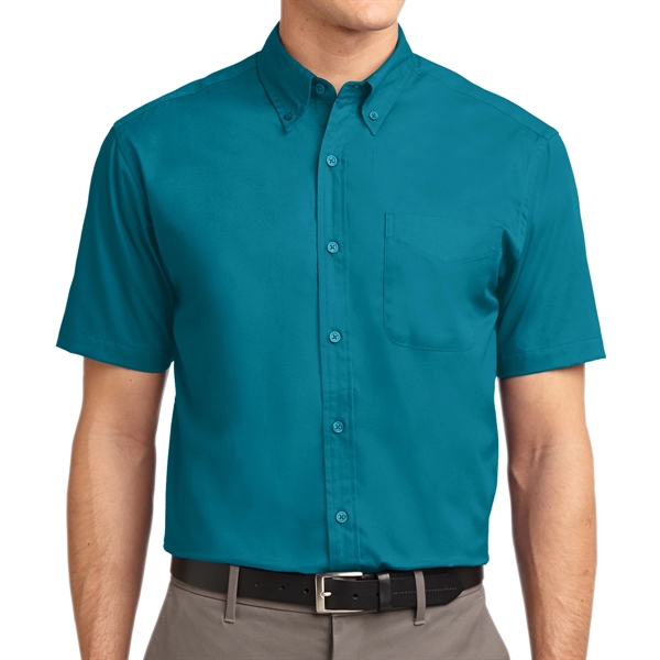 Ladies Short Sleeve Essential Polo Shirt - Ladies Short Sleeve Essential Polo Shirt - Image 21 of 36