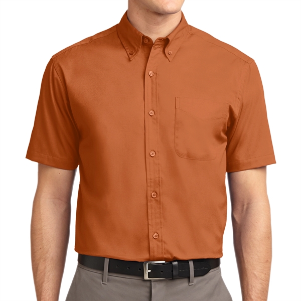 Ladies Short Sleeve Essential Polo Shirt - Ladies Short Sleeve Essential Polo Shirt - Image 22 of 36