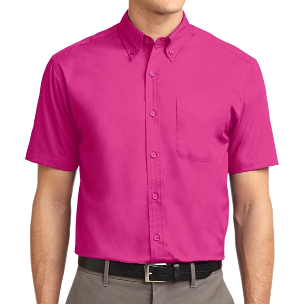 Ladies Short Sleeve Essential Polo Shirt - Ladies Short Sleeve Essential Polo Shirt - Image 24 of 36