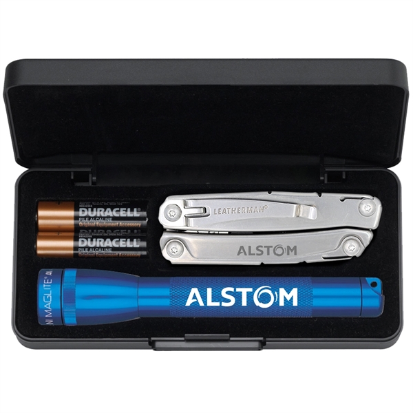 AA Mini Maglite® and Leatherman Rev
