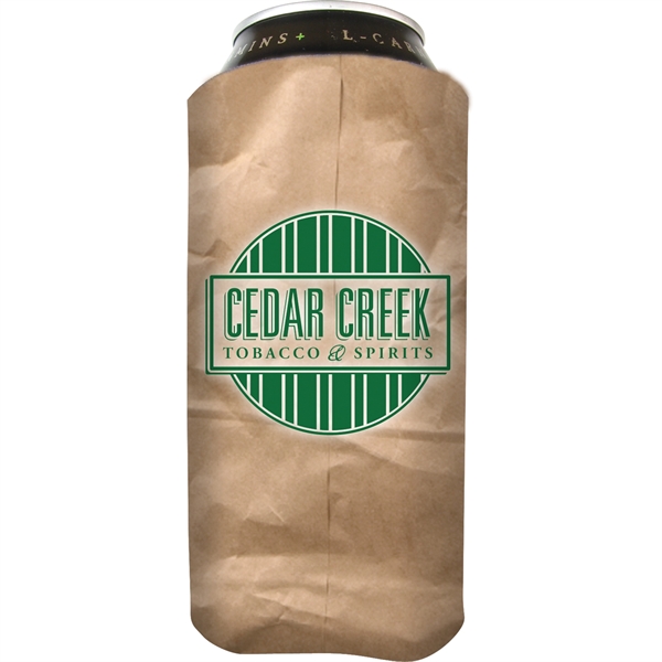 American Made Full Color 16 oz. Tall Boy Scuba Can Cooler - American Made Full Color 16 oz. Tall Boy Scuba Can Cooler - Image 4 of 4