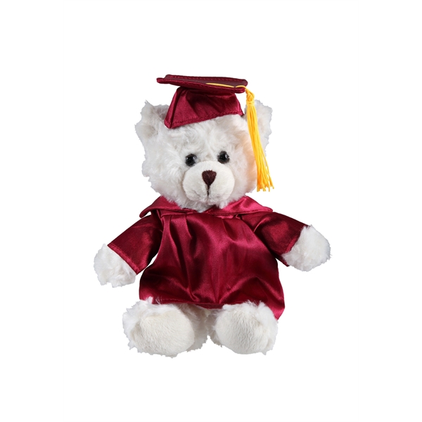 Soft Plush Sitting Bear Graduation Cap & Gown - Soft Plush Sitting Bear Graduation Cap & Gown - Image 7 of 24