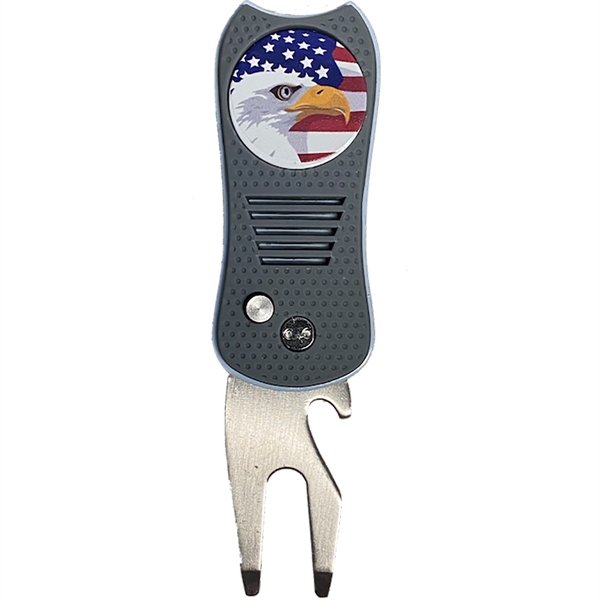 Deluxe 4-in-1 Switchblade Divot Tool - Deluxe 4-in-1 Switchblade Divot Tool - Image 5 of 18