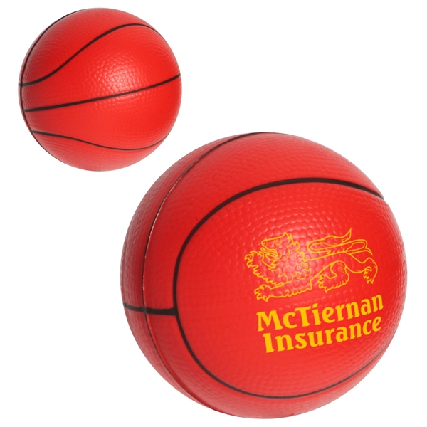 squishy basketball stress ball