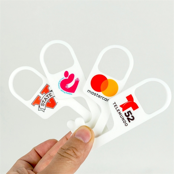 Full Color Safety Hands Free Acrylic Door Opener Tool - Full Color Safety Hands Free Acrylic Door Opener Tool - Image 2 of 2
