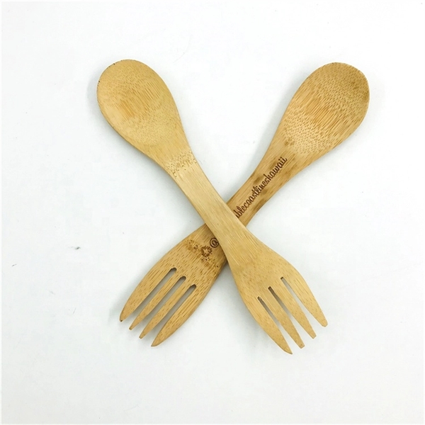 Eco-Friendly Bamboo Spork - Eco-Friendly Bamboo Spork - Image 2 of 2