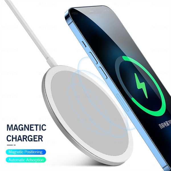 15W MagSafe Wireless Magnetic Phone Charger - 15W MagSafe Wireless Magnetic Phone Charger - Image 1 of 5