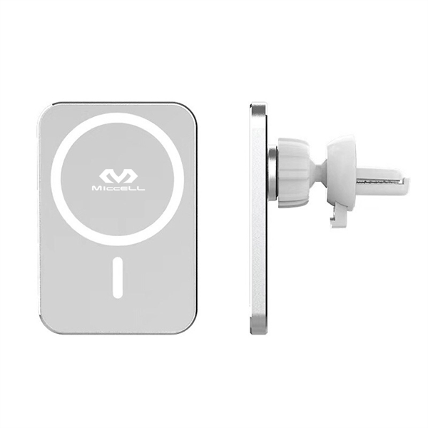 MagSafe Wireless Magnetic Car Mount Charger Qi 15W - MagSafe Wireless Magnetic Car Mount Charger Qi 15W - Image 1 of 2