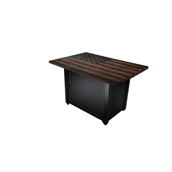 Endless Summer-AMERICANA Rectangular LP Gas Outdoor Fire Pit - Endless Summer-AMERICANA Rectangular LP Gas Outdoor Fire Pit - Image 12 of 17