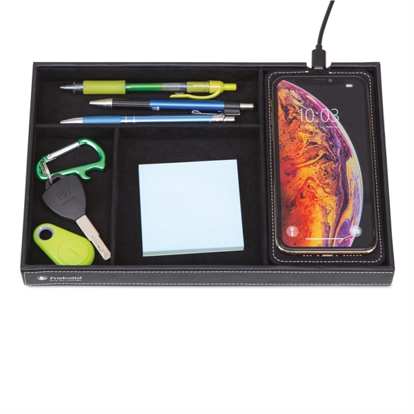 Truman Wireless Charging Accessory Tray - Truman Wireless Charging Accessory Tray - Image 5 of 9