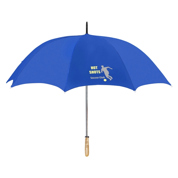 60" Arc Golf Umbrella With 100% RPET Canopy - 60" Arc Golf Umbrella With 100% RPET Canopy - Image 13 of 15