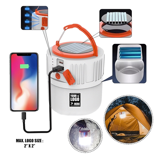 Multi-funcational LED Camping Lantern - Multi-funcational LED Camping Lantern - Image 1 of 2