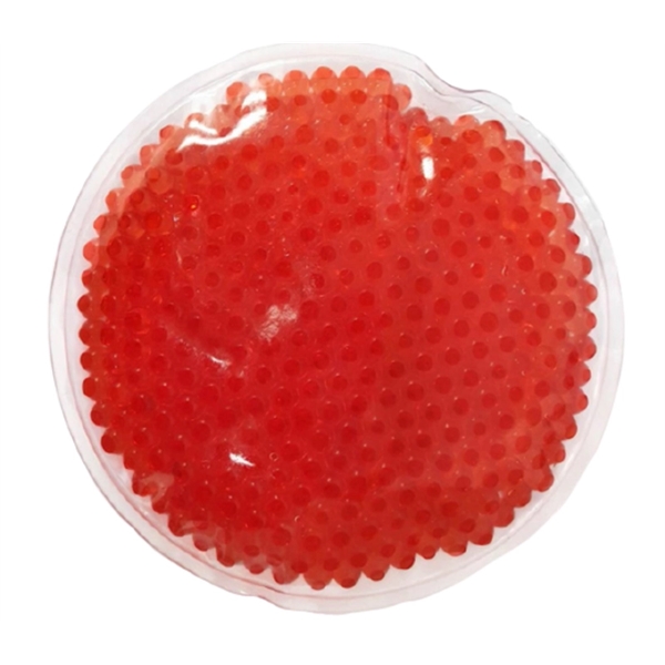 Round Gel Bead Hot and Cold Pack - Round Gel Bead Hot and Cold Pack - Image 0 of 4