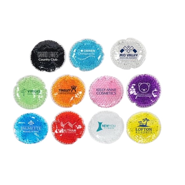 Round Gel Bead Hot and Cold Pack - Round Gel Bead Hot and Cold Pack - Image 4 of 4
