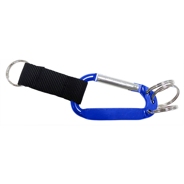 Carabiner w/ 3 Split Rings - Carabiner w/ 3 Split Rings - Image 2 of 3