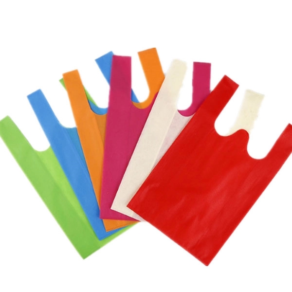 Non-woven T-Shirt Shopping Bag - Non-woven T-Shirt Shopping Bag - Image 5 of 10