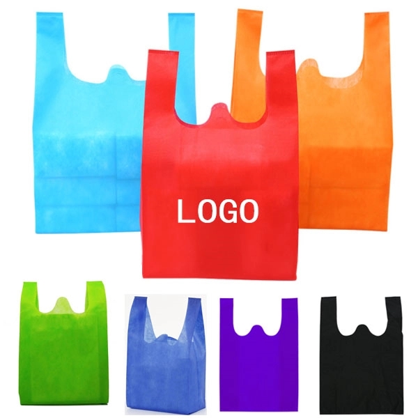 Non-woven T-Shirt Shopping Bag - Non-woven T-Shirt Shopping Bag - Image 0 of 10