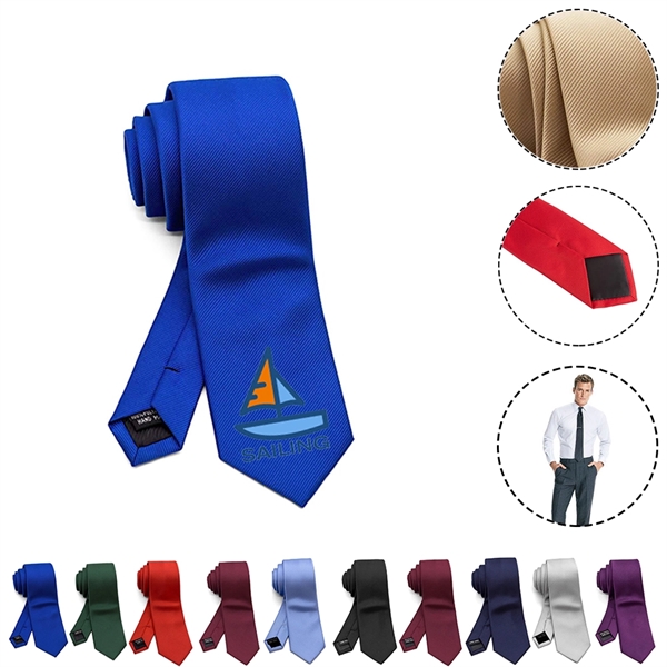 Men's Classic Solid Necktie - Men's Classic Solid Necktie - Image 0 of 1