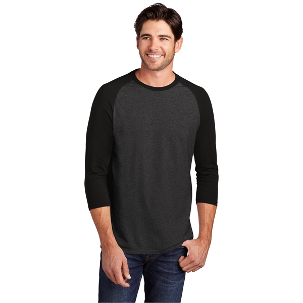 District Perfect Tri 3/4-Sleeve Raglan. - District Perfect Tri 3/4-Sleeve Raglan. - Image 29 of 60