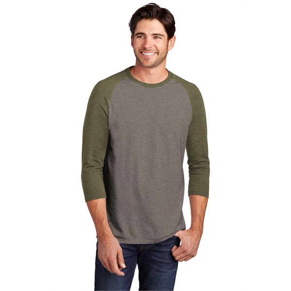 District Perfect Tri 3/4-Sleeve Raglan. - District Perfect Tri 3/4-Sleeve Raglan. - Image 34 of 60