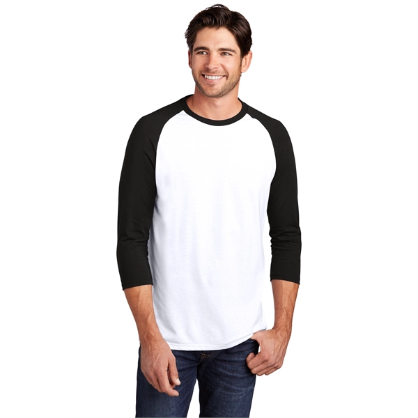 District Perfect Tri 3/4-Sleeve Raglan. - District Perfect Tri 3/4-Sleeve Raglan. - Image 39 of 60