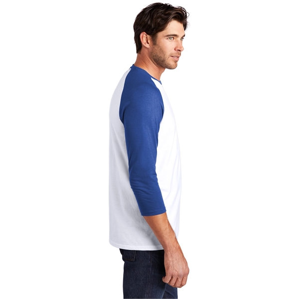 District Perfect Tri 3/4-Sleeve Raglan. - District Perfect Tri 3/4-Sleeve Raglan. - Image 46 of 60