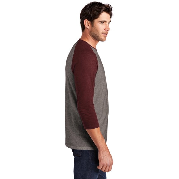 District Perfect Tri 3/4-Sleeve Raglan. - District Perfect Tri 3/4-Sleeve Raglan. - Image 56 of 60