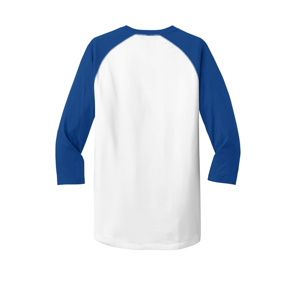 New Era Heritage Blend 3/4-Sleeve Baseball Raglan Tee. - New Era Heritage Blend 3/4-Sleeve Baseball Raglan Tee. - Image 30 of 61