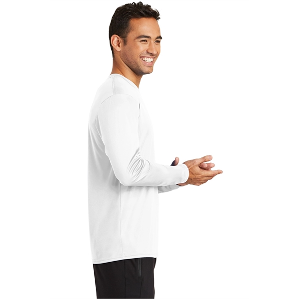 Port & Co Long Sleeve Performance Tee. - Port & Co Long Sleeve Performance Tee. - Image 42 of 48
