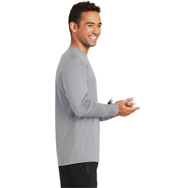 Port & Co Long Sleeve Performance Tee. - Port & Co Long Sleeve Performance Tee. - Image 37 of 48