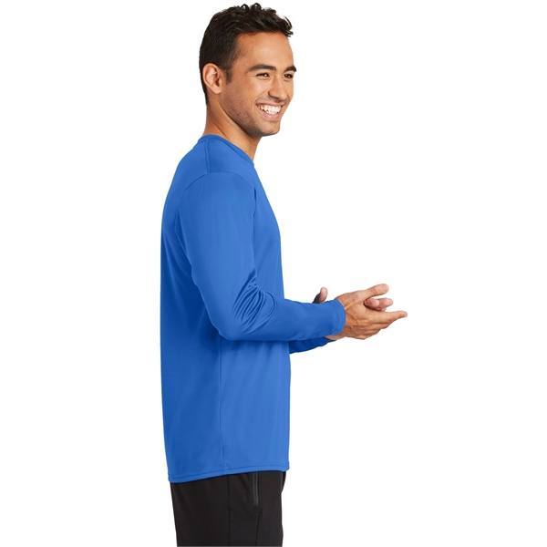 Port & Co Long Sleeve Performance Tee. - Port & Co Long Sleeve Performance Tee. - Image 32 of 48
