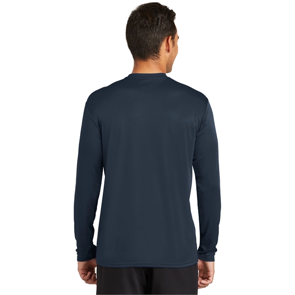 Port & Co Long Sleeve Performance Tee. - Port & Co Long Sleeve Performance Tee. - Image 12 of 48