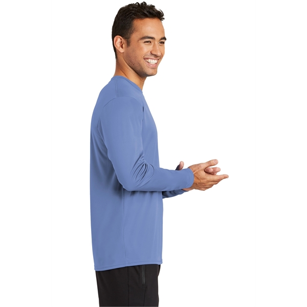 Port & Co Long Sleeve Performance Tee. - Port & Co Long Sleeve Performance Tee. - Image 3 of 48