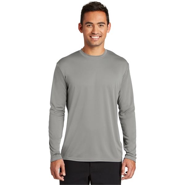 Port & Co Long Sleeve Performance Tee. - Port & Co Long Sleeve Performance Tee. - Image 16 of 48