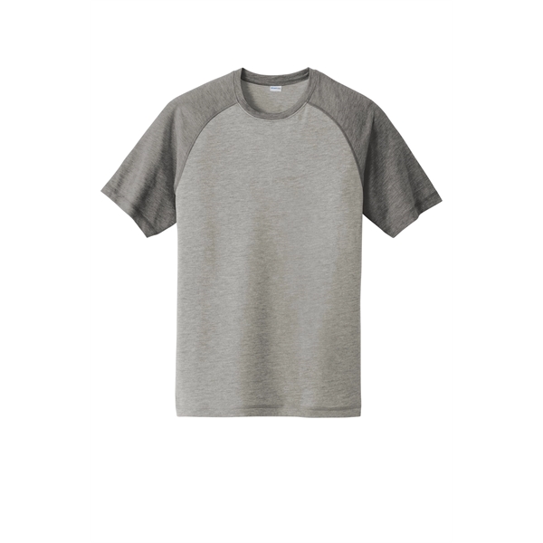 Sport-Tek PosiCharge Tri-Blend Wicking Raglan Tee. - Sport-Tek PosiCharge Tri-Blend Wicking Raglan Tee. - Image 52 of 107