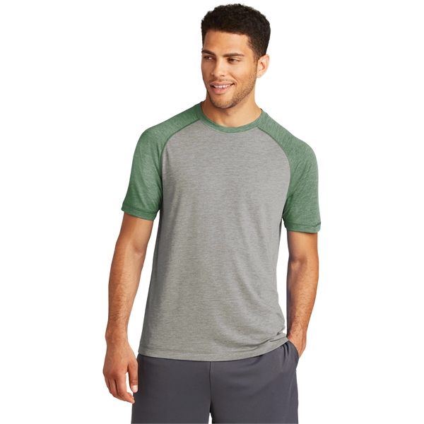 Sport-Tek PosiCharge Tri-Blend Wicking Raglan Tee. - Sport-Tek PosiCharge Tri-Blend Wicking Raglan Tee. - Image 54 of 107