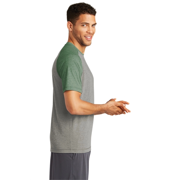 Sport-Tek PosiCharge Tri-Blend Wicking Raglan Tee. - Sport-Tek PosiCharge Tri-Blend Wicking Raglan Tee. - Image 56 of 107