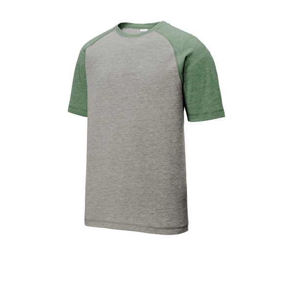 Sport-Tek PosiCharge Tri-Blend Wicking Raglan Tee. - Sport-Tek PosiCharge Tri-Blend Wicking Raglan Tee. - Image 57 of 107