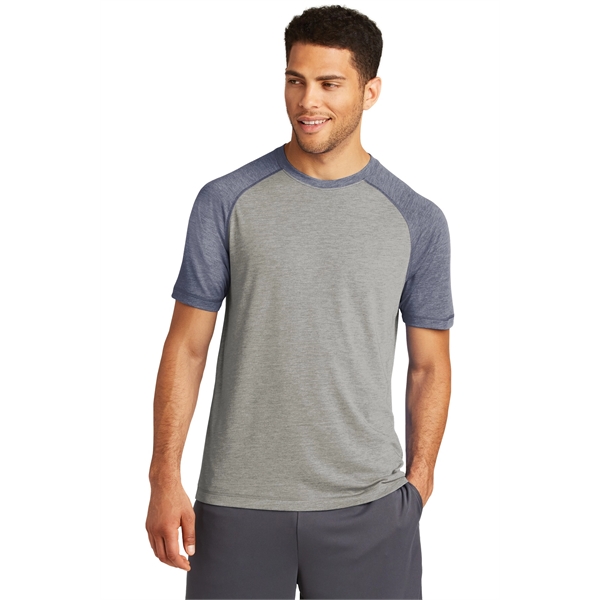 Sport-Tek PosiCharge Tri-Blend Wicking Raglan Tee. - Sport-Tek PosiCharge Tri-Blend Wicking Raglan Tee. - Image 59 of 107