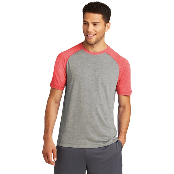 Sport-Tek PosiCharge Tri-Blend Wicking Raglan Tee. - Sport-Tek PosiCharge Tri-Blend Wicking Raglan Tee. - Image 60 of 107