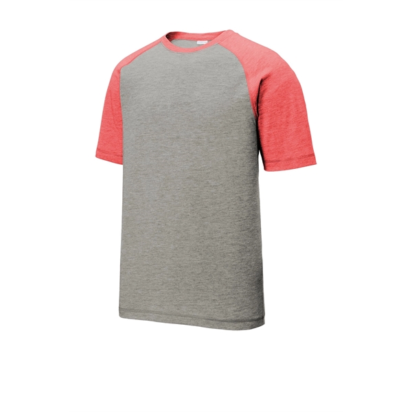 Sport-Tek PosiCharge Tri-Blend Wicking Raglan Tee. - Sport-Tek PosiCharge Tri-Blend Wicking Raglan Tee. - Image 62 of 107