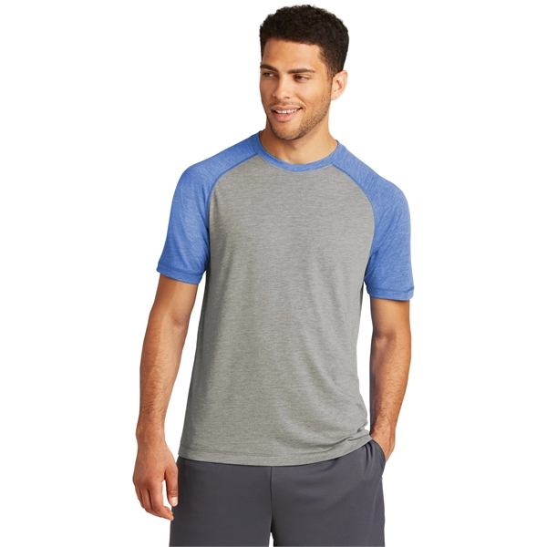 Sport-Tek PosiCharge Tri-Blend Wicking Raglan Tee. - Sport-Tek PosiCharge Tri-Blend Wicking Raglan Tee. - Image 64 of 107